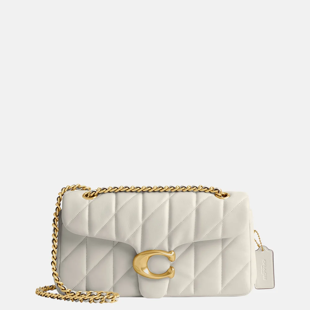 Coach Tabby Quilted schoudertas 26' chalk